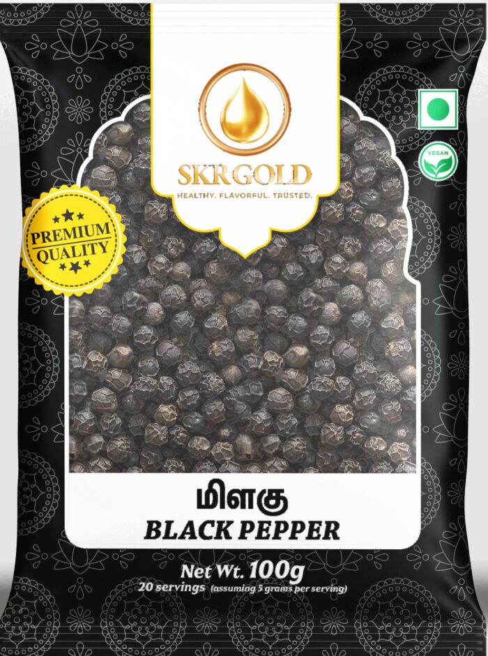 Black Pepper(Milagu) 50g - Image 1