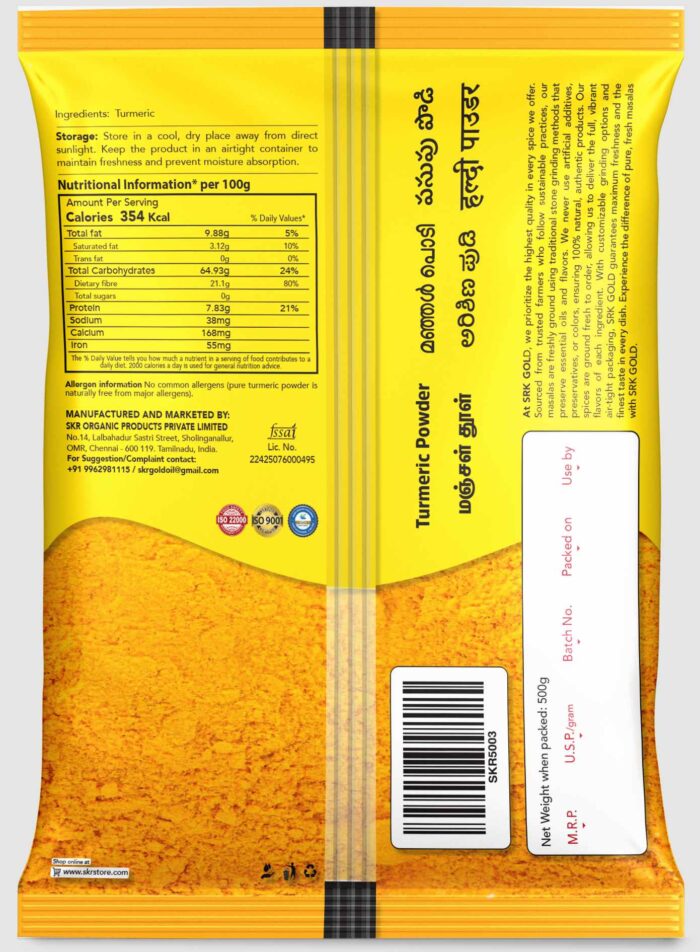 Turmeric Powder 50g - Image 2