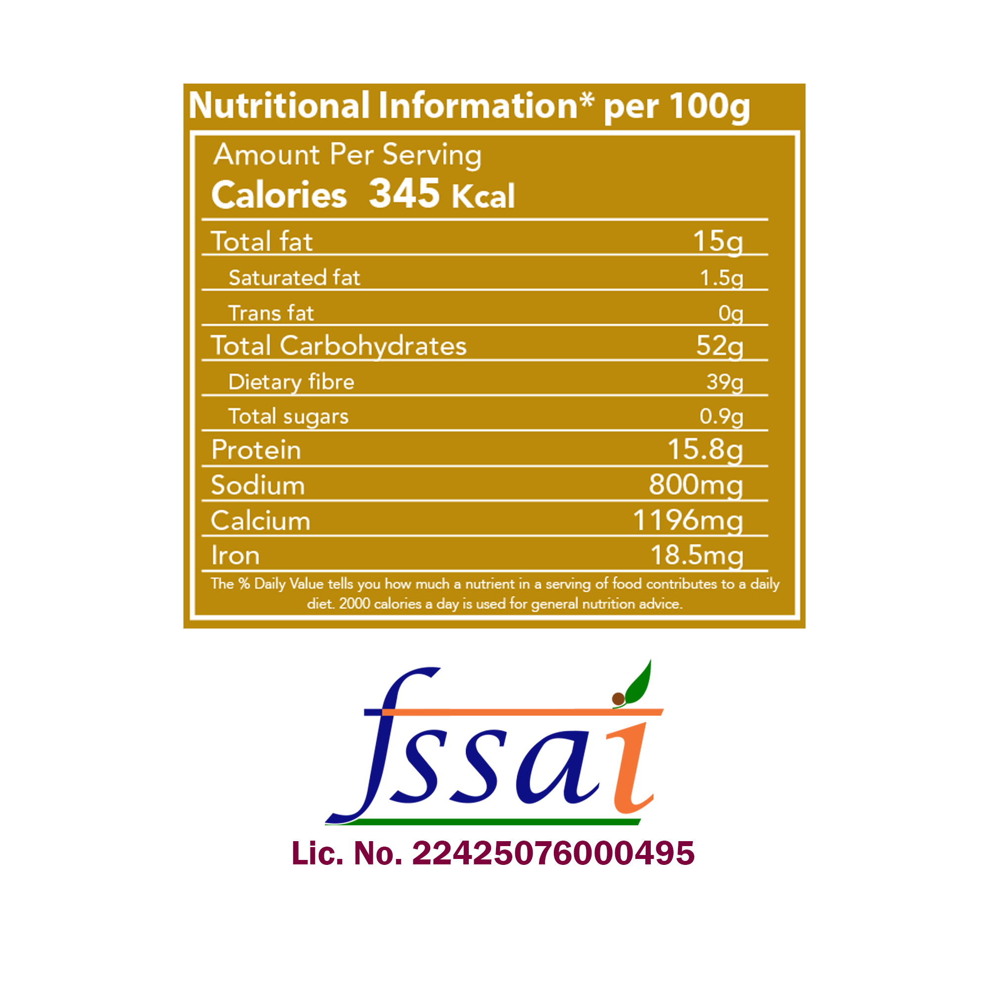 Fennel Seeds 100g - Image 3