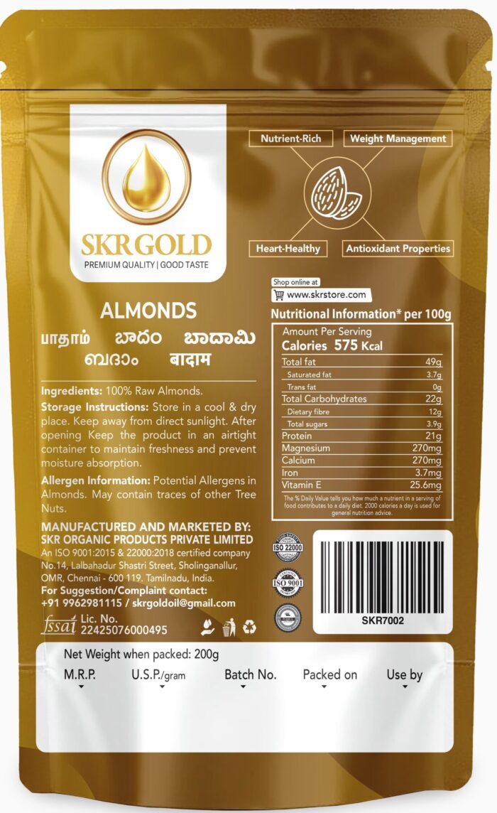 Almonds-200g - Image 3