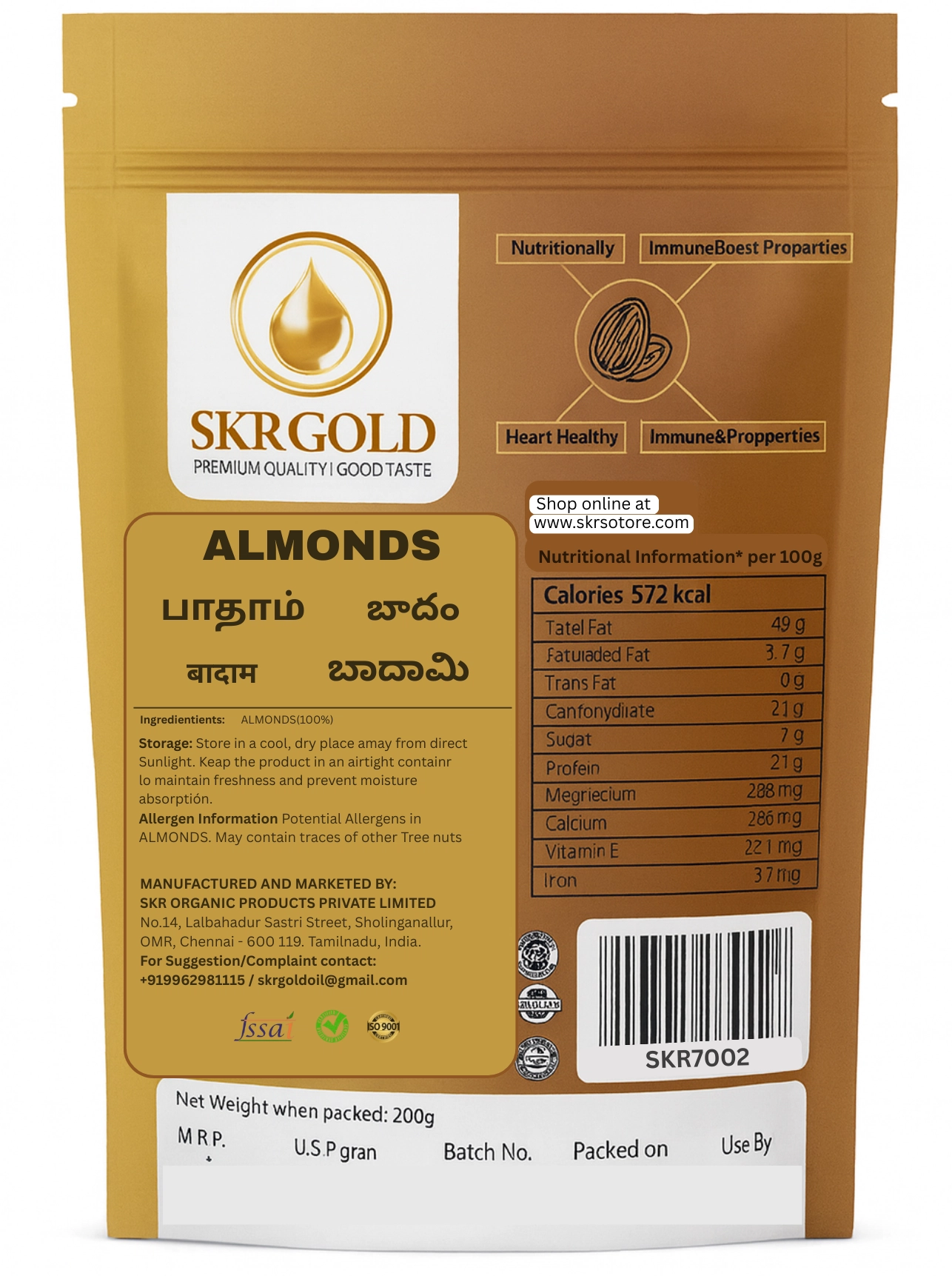 Almond 100g - Image 2