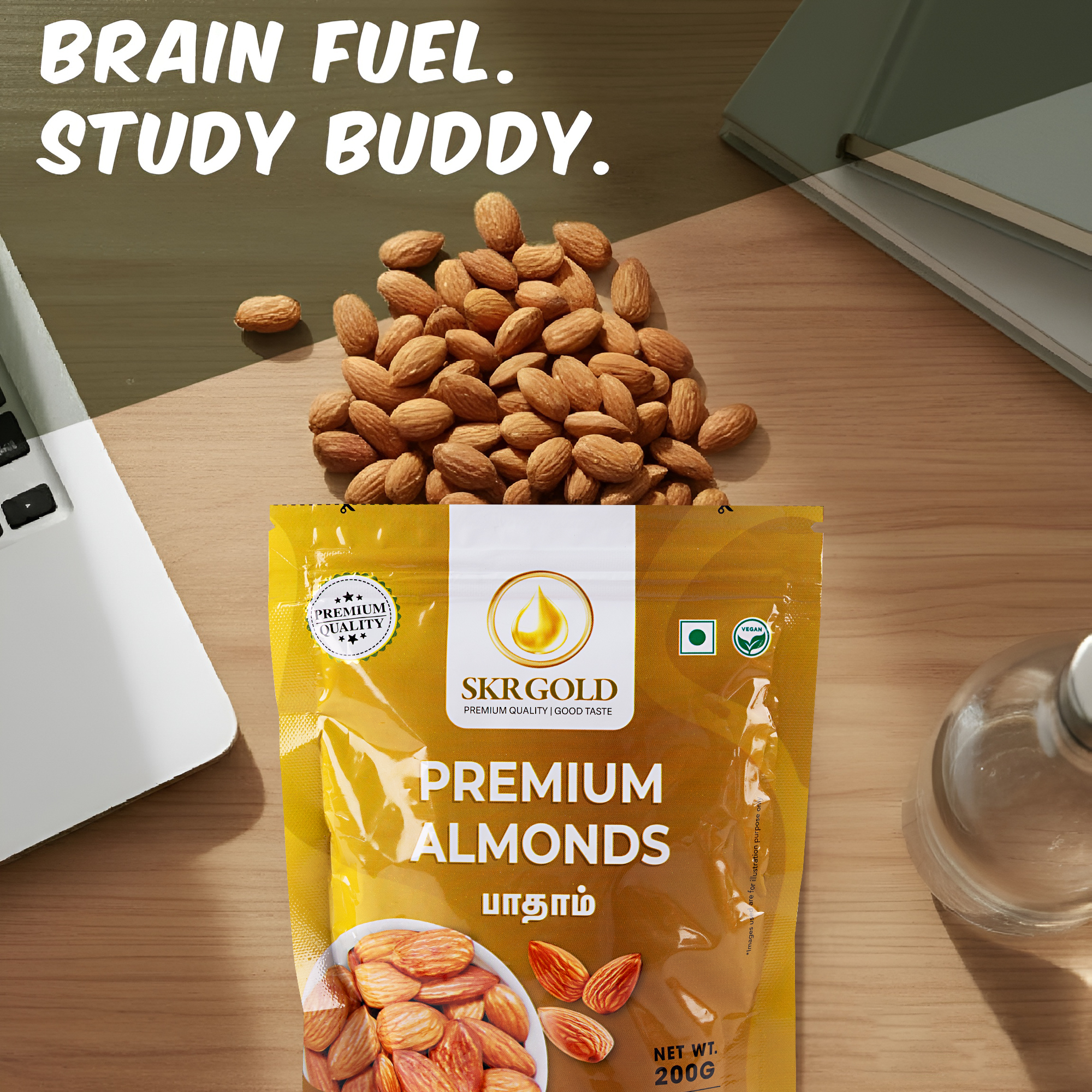 Almonds-200g - Image 6