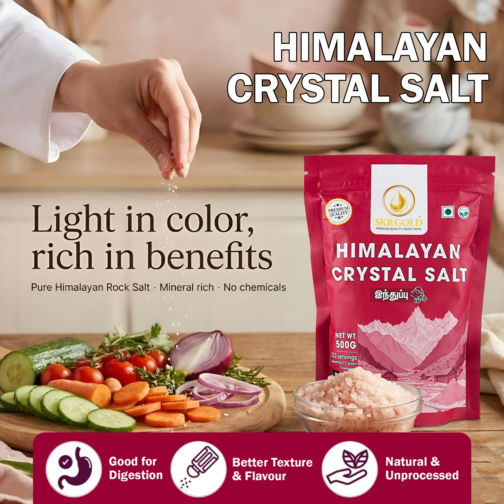 Himalayan Crystal Salt – 250g - Image 7