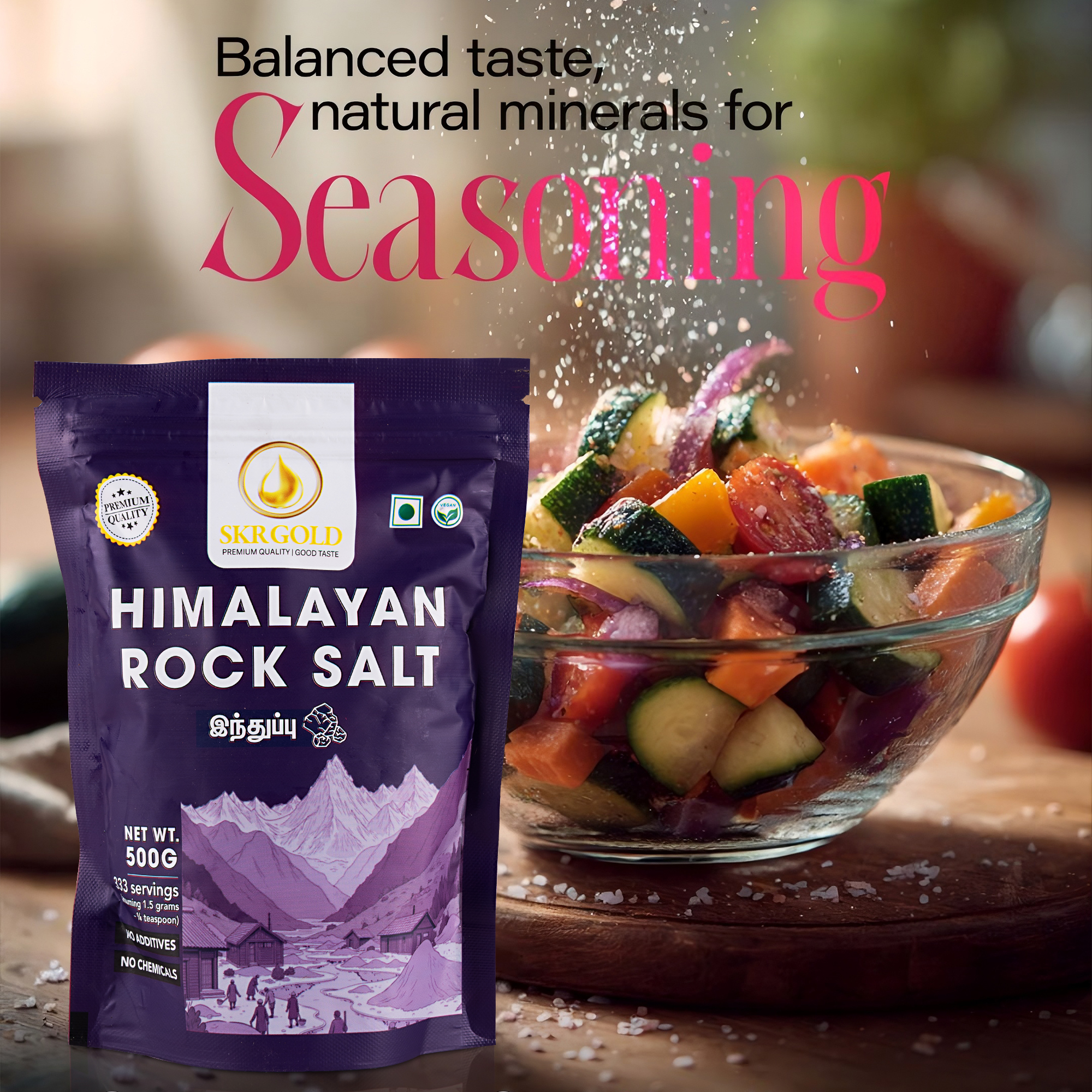 Himalayan Rock Salt – 500g - Image 5