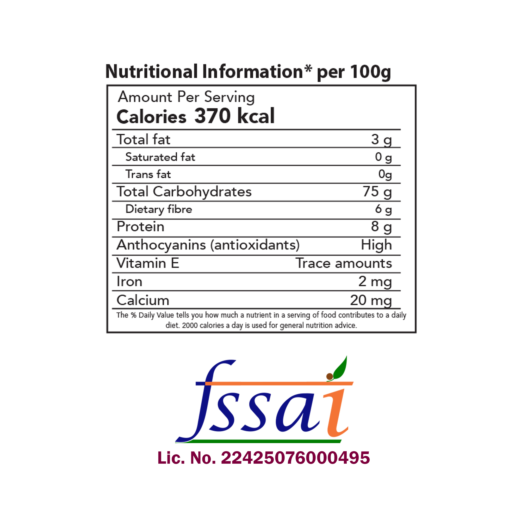 Black Rice– 500g - Image 2