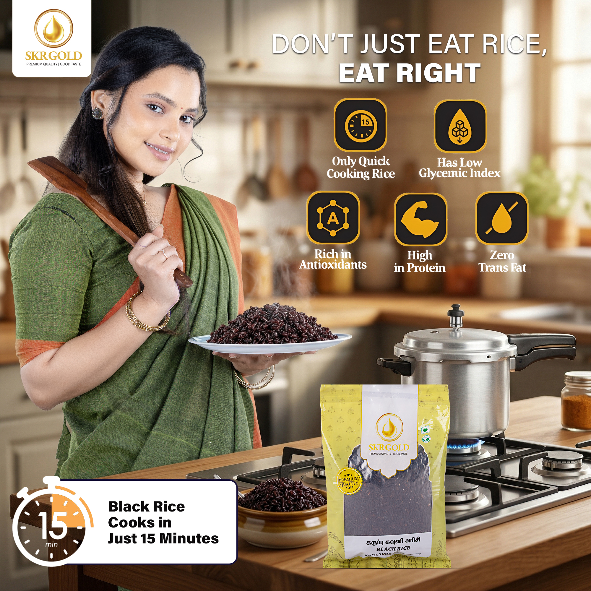 Black Rice– 500g - Image 6