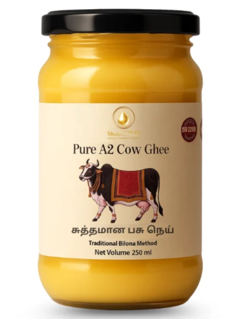 Pure A2 Cow Ghee – 250ml