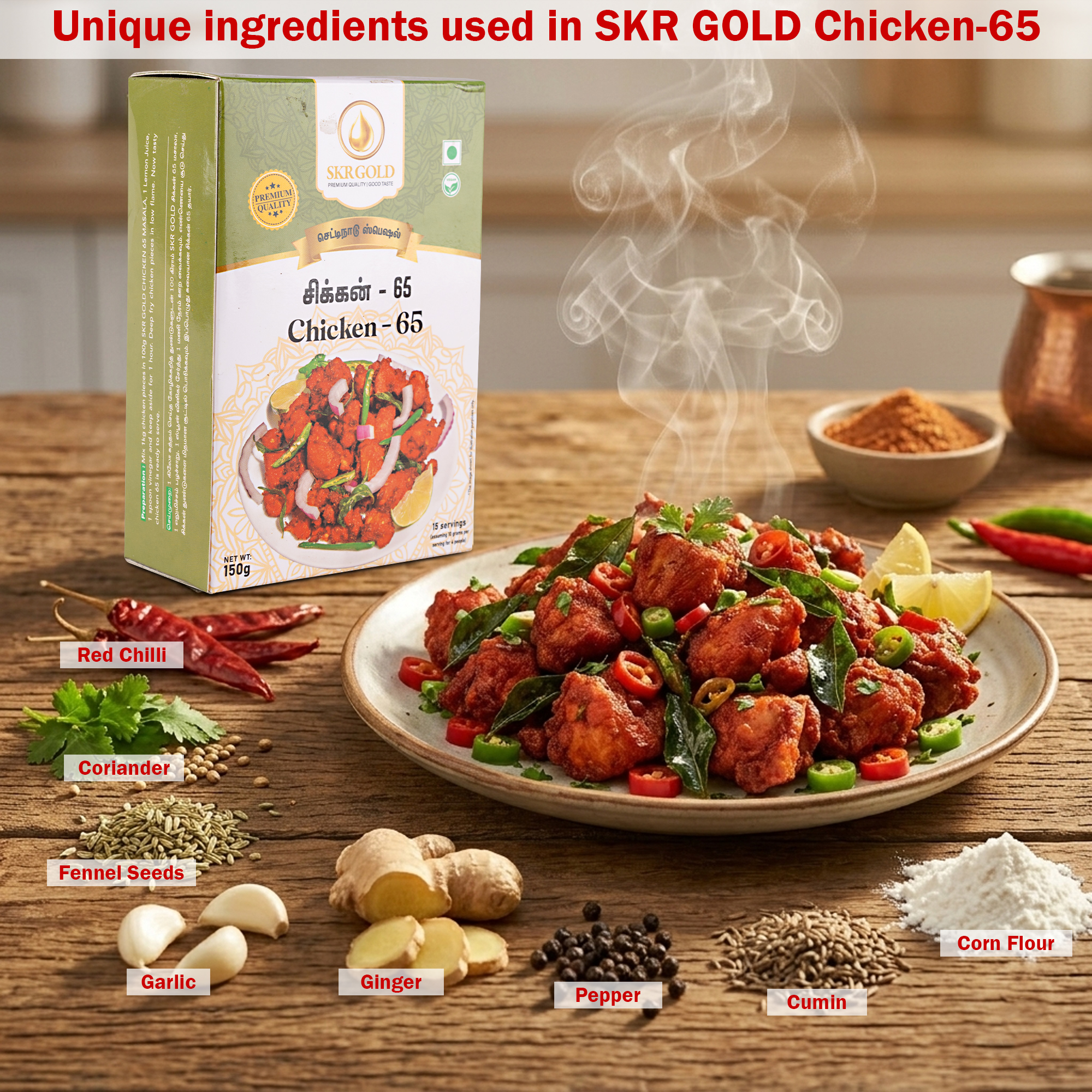Chicken 65 Masala Powder 150g - Image 5