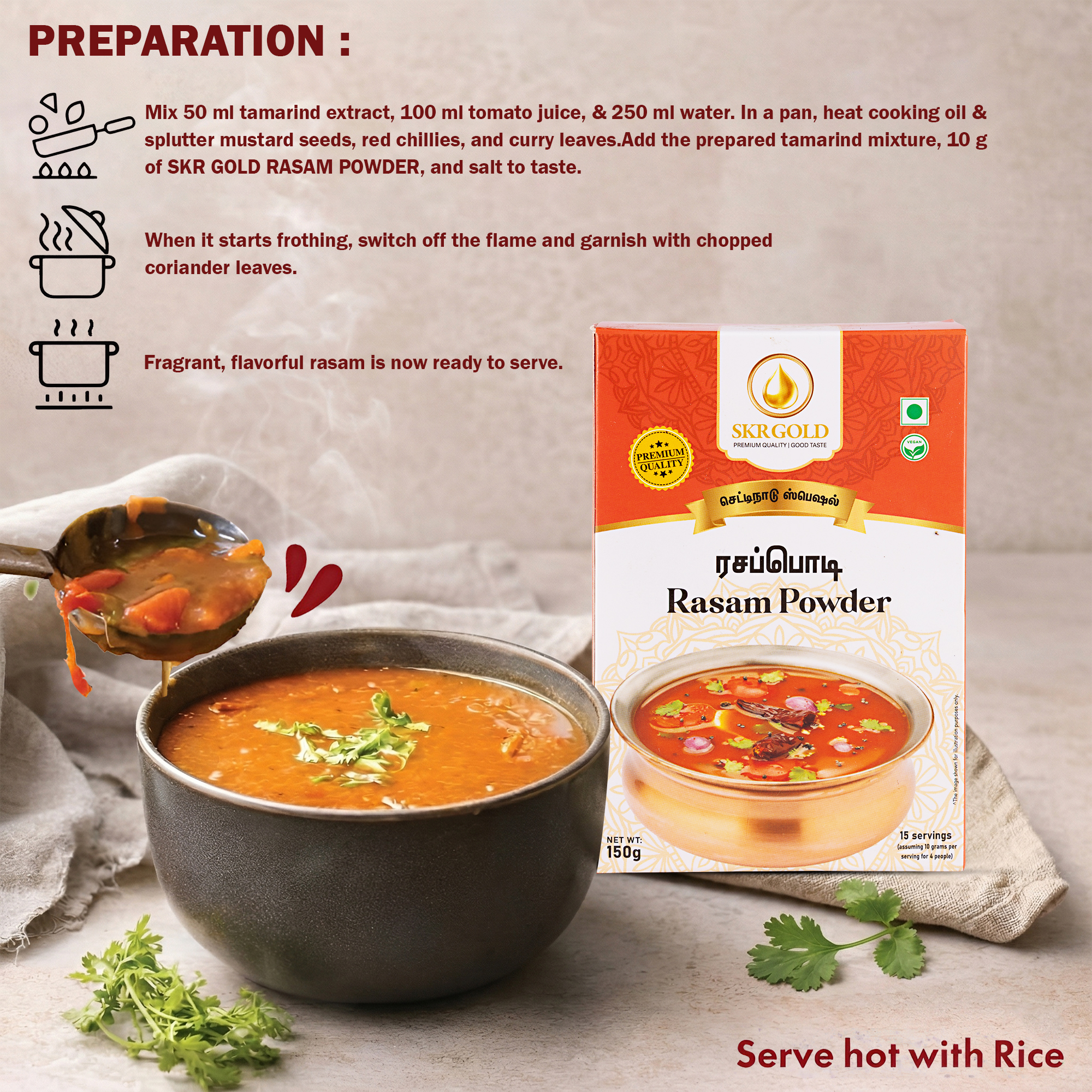 Rasam Powder 50g - Image 7