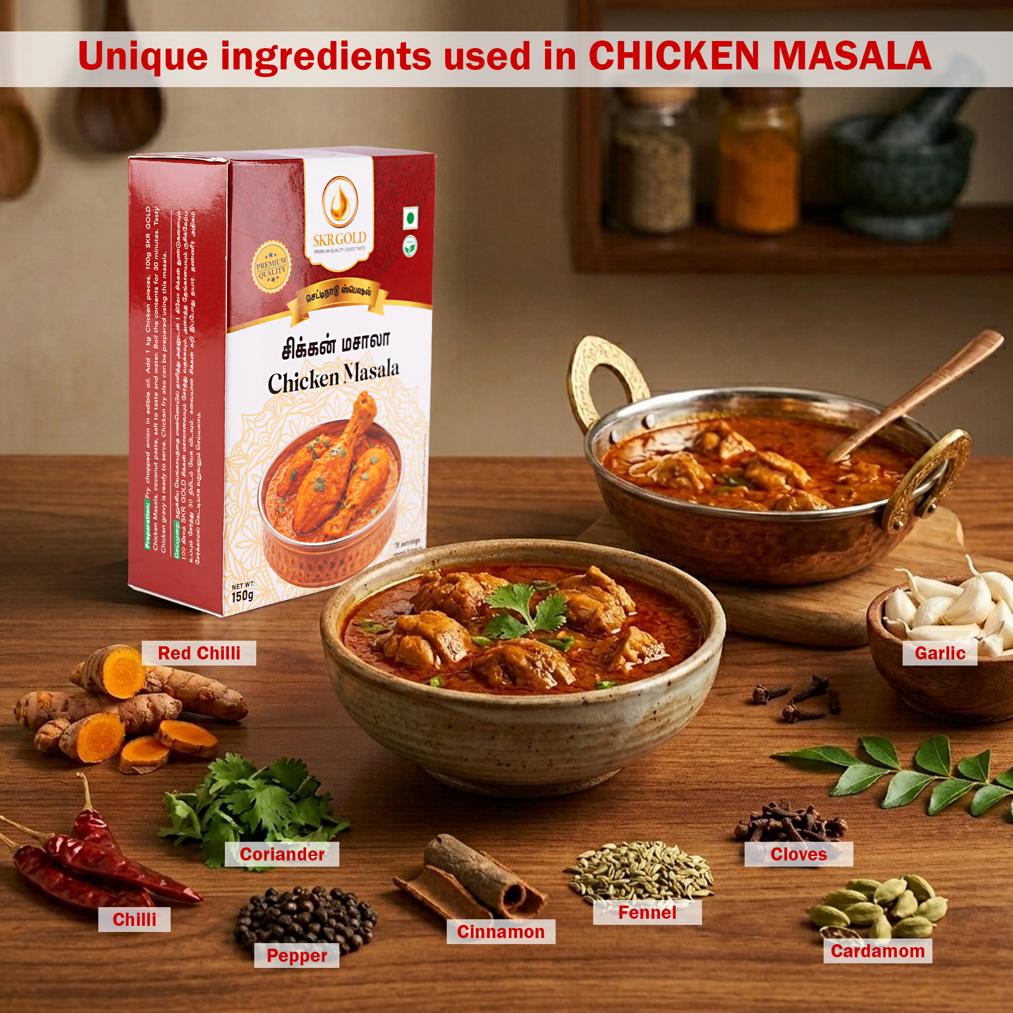 Chicken Masala Powder 150g - Image 6