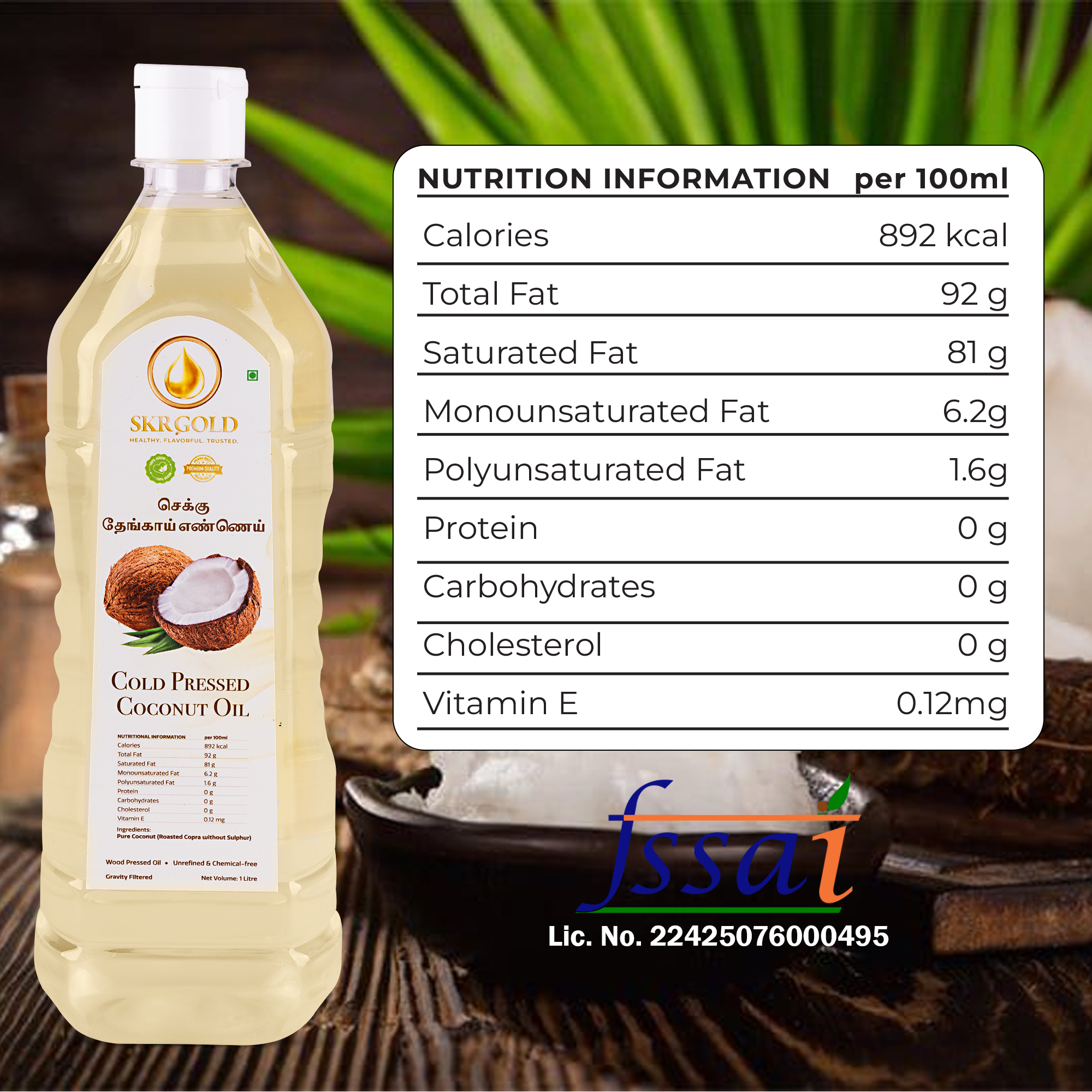 Coconut Oil – 500ml - Image 2