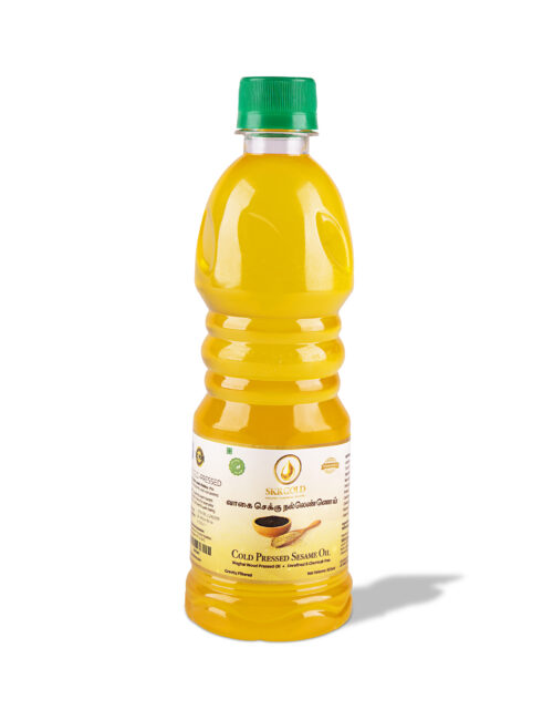 Sesame Oil β Wooden Chekku (For Lamp) β 500ml