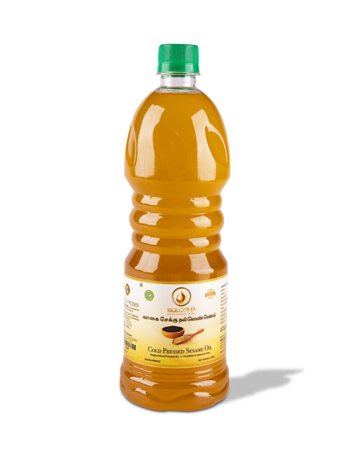 Sesame Oil – Wooden Chekku (For Lamp) – 1 Litre