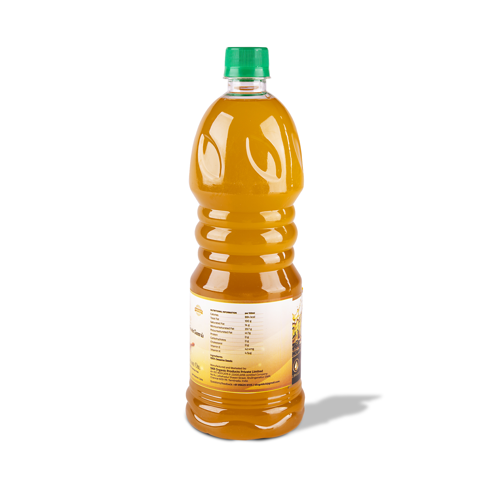 Sesame Oil β Wooden Chekku (For Lamp) β 1 Litre - Image 3
