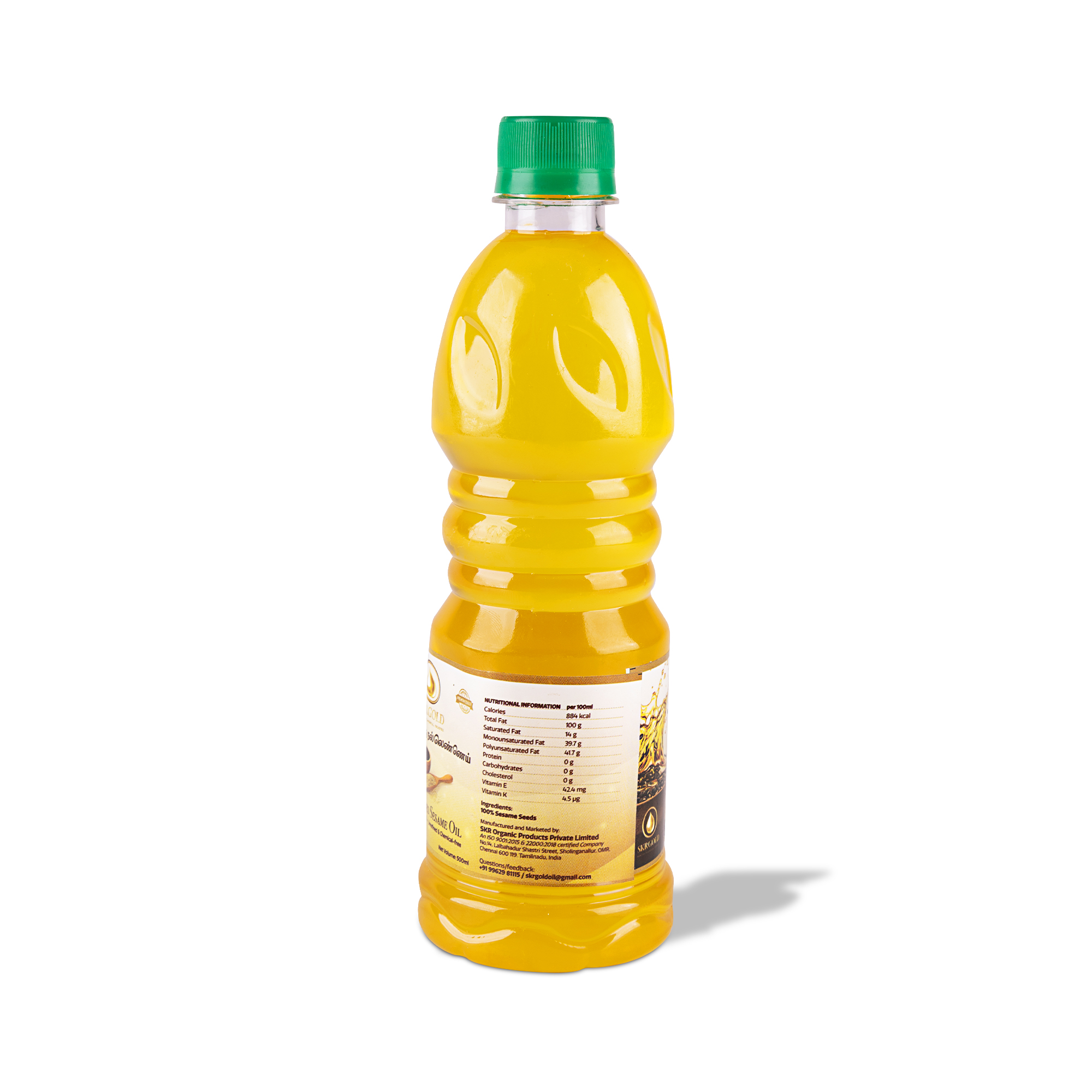 Sesame Oil – Wooden Chekku (For Lamp) – 500ml - Image 3