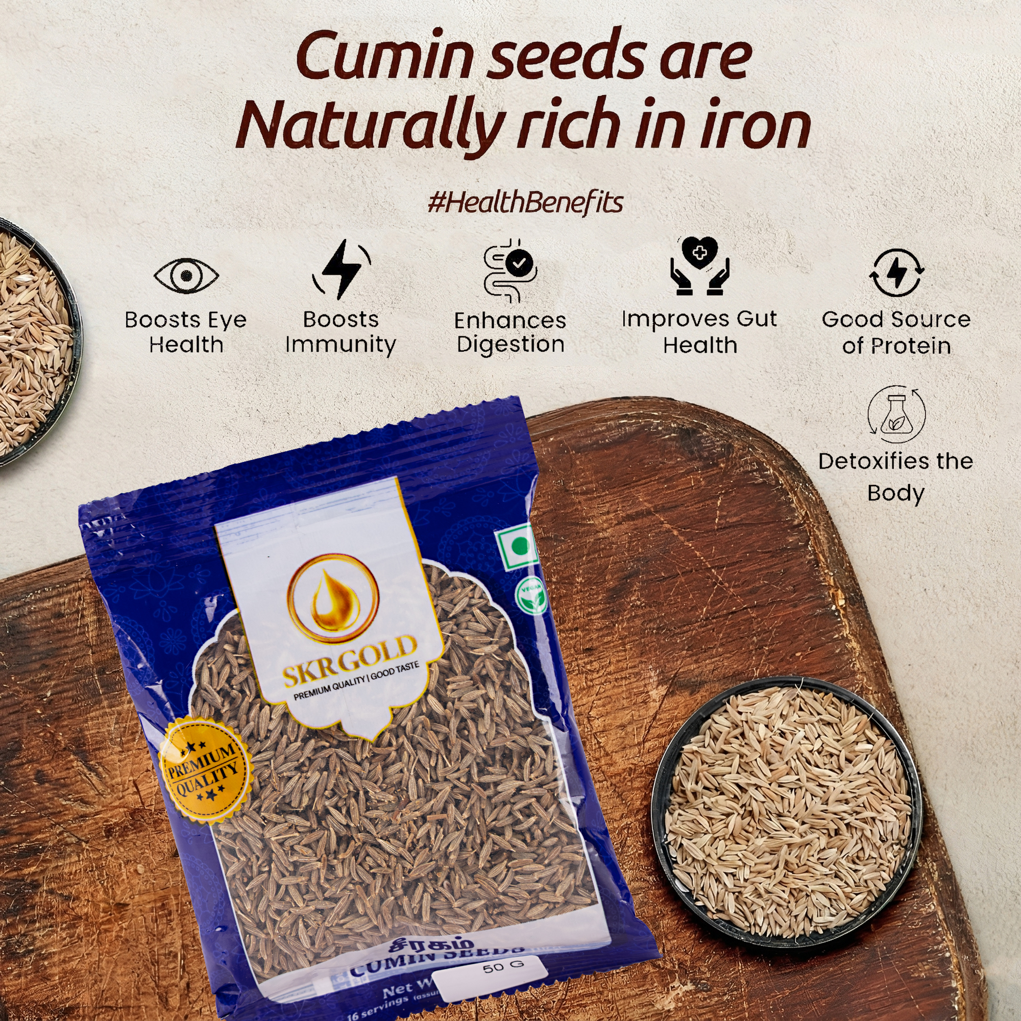 Cumin Seeds 50g - Image 6