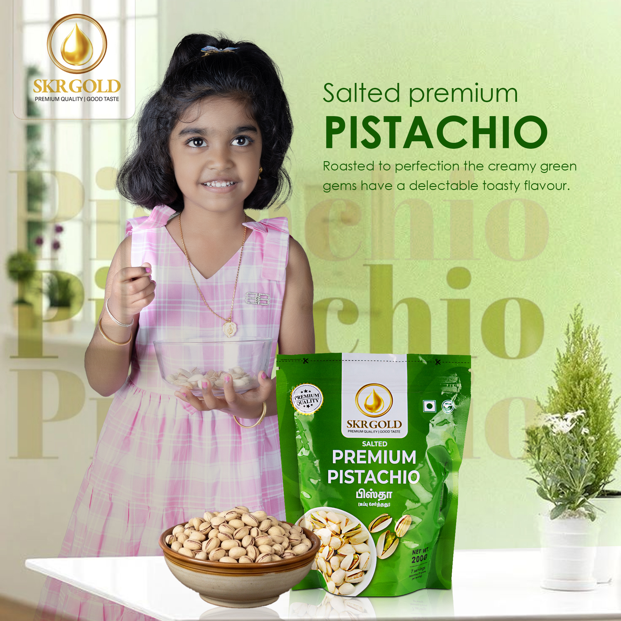 Pistachios unsalted – 50g - Image 5